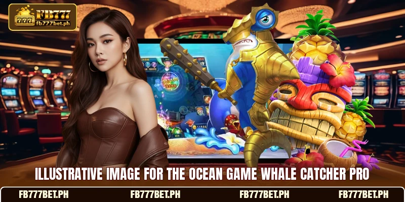 Illustrative image for the ocean game whale catcher pro