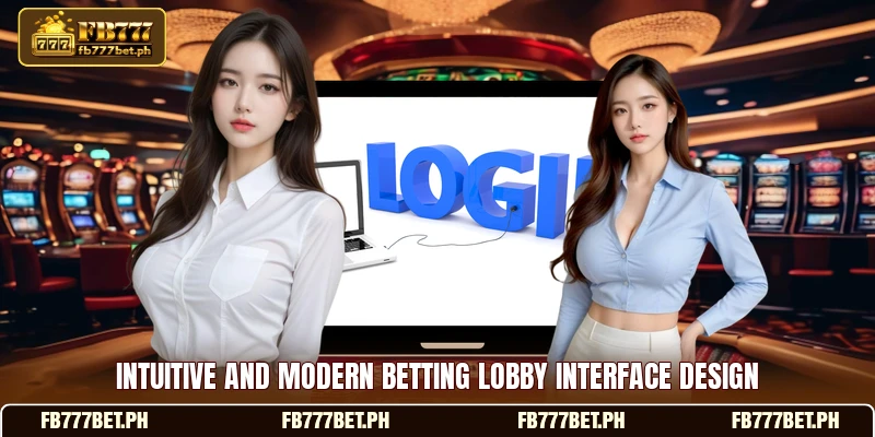 Intuitive and modern betting lobby interface design