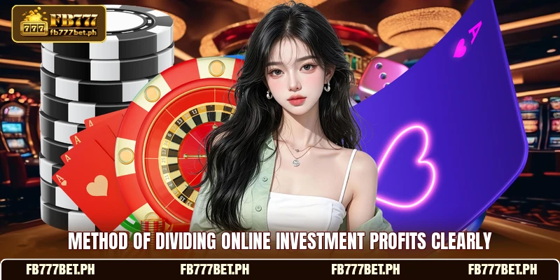 Method of dividing online investment profits clearly Method of dividing online investment profits clearly