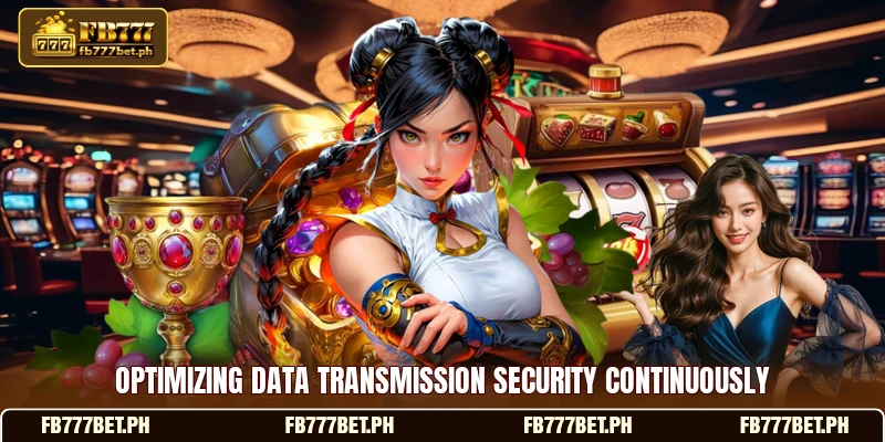 Optimizing data transmission security continuously Optimizing data transmission security continuously