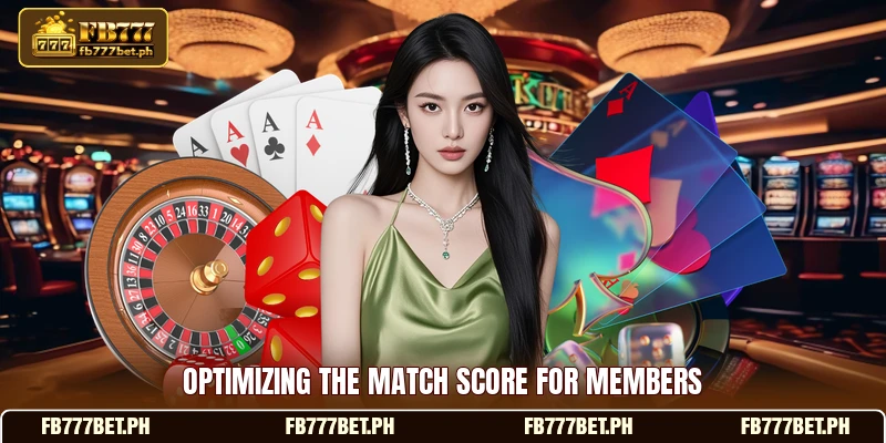 Optimizing the match score for members Optimizing the match score for members