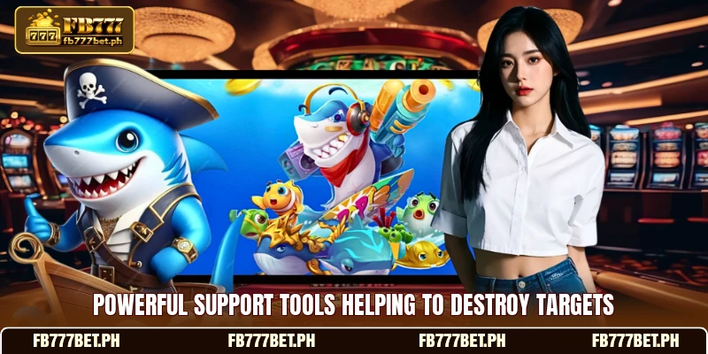 Powerful support tools helping to destroy targets Powerful support tools helping to destroy targets