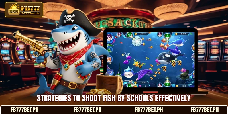Strategies to shoot fish by schools effectively Strategies to shoot fish by schools effectively