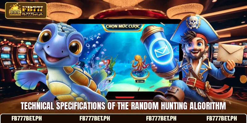Technical specifications of the random hunting algorithm