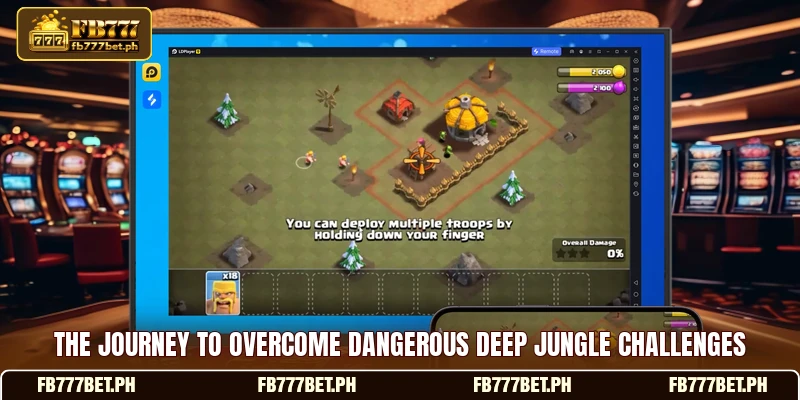 The journey to overcome dangerous deep jungle challenges