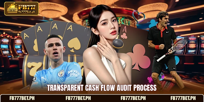 Transparent cash flow audit process