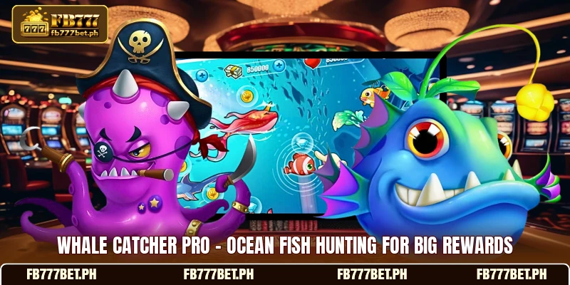 Whale Catcher Pro - Ocean Fish Hunting For Big Rewards